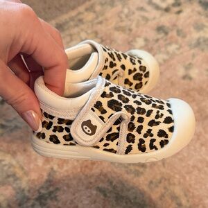 Leopard Print Kids Shoes